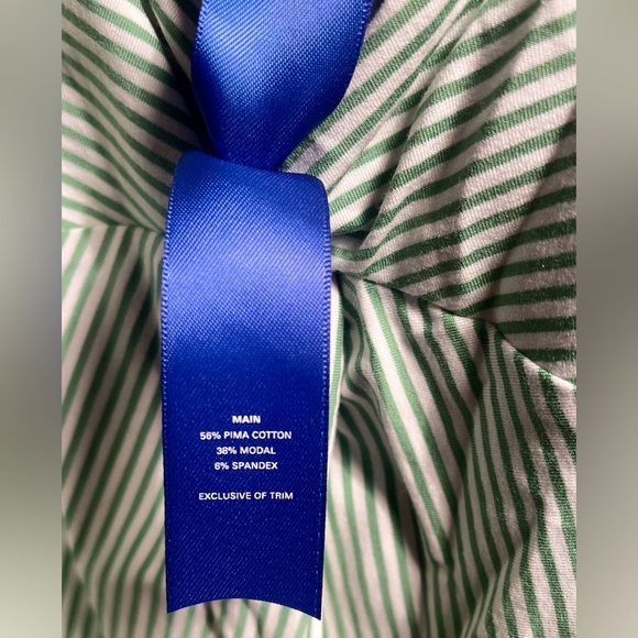 Kit and Ace scrappy sleeveless striped 2 pockets cotton blend midi dress XS - Picture 5 of 5